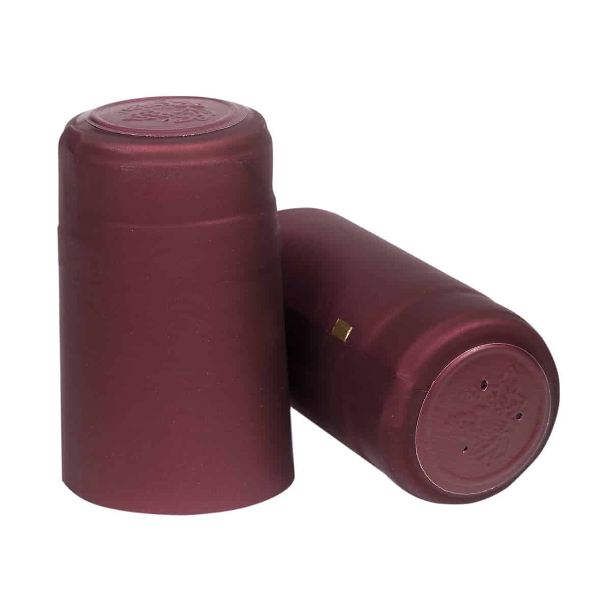 kapturki PVC 30,5×60 BURGUND ze zrywką