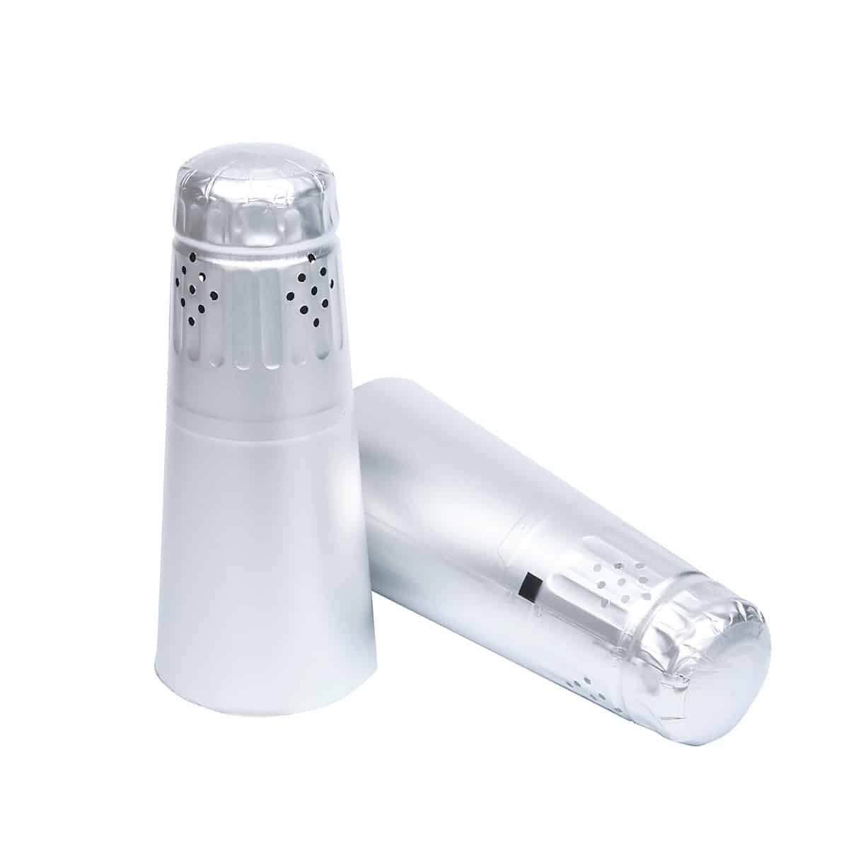 kapturki szampańskie 34×120 SREBRNE