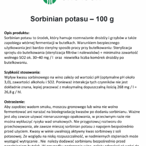 sorbinian potasu